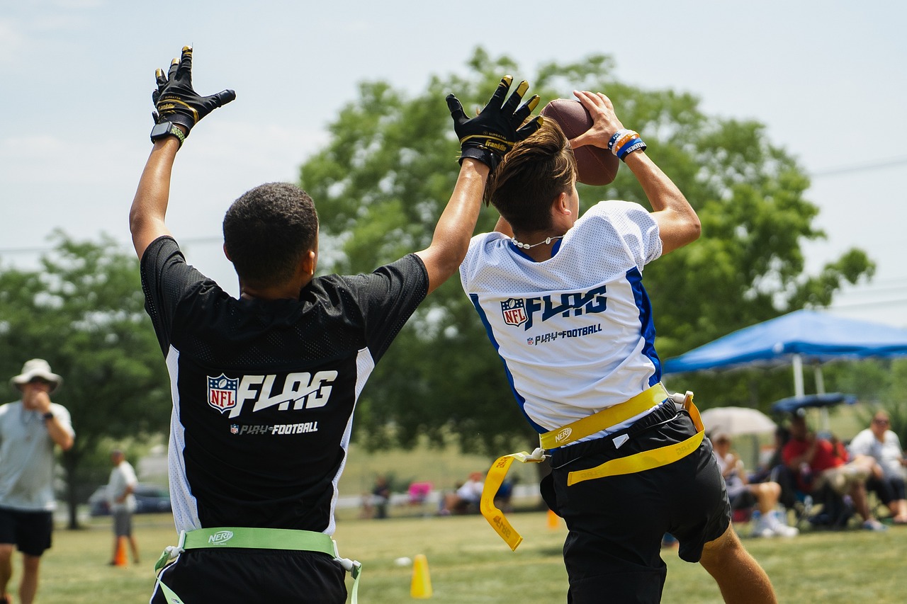 flag football, an emerging sport for girls and youth athletes